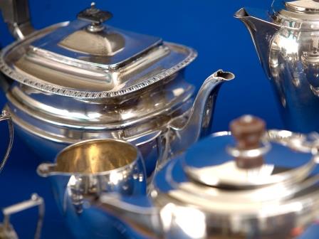 George VI Silver Tea Set George VI Silver Tea Set