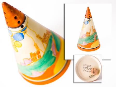 Clarice Cliff Sugar Sifter