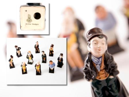 Ten Royal Doulton Figures