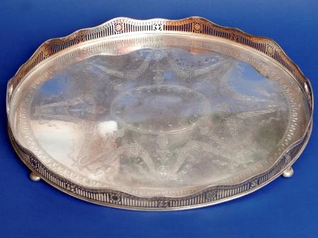 Silver Plated Tray