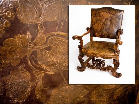 17th Century Style Elbow Chair