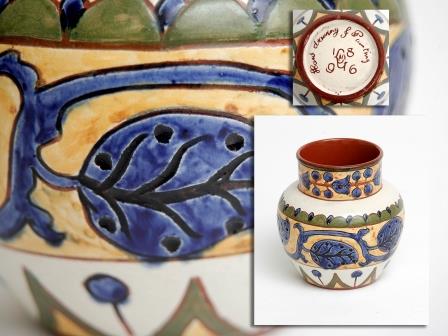 Birkenhead Pottery Vase