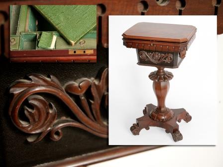 Victorian Mahogany Work Table