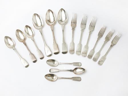Mixed Collection of Hallmarked Silver Flatware