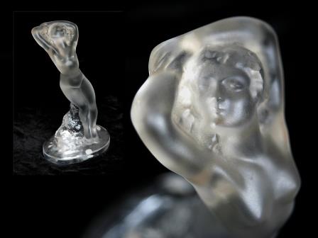 Lalique Style Figure