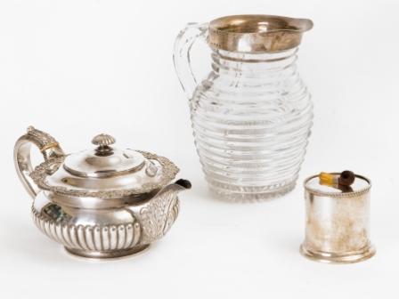 Silver Tobacco Pot Silver Tobacco Pot