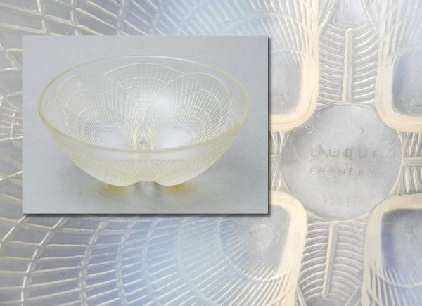A Lalique Glass Bowl.