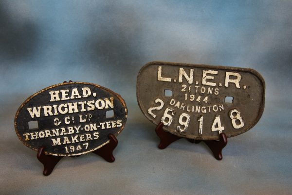 Railway Works Plate.