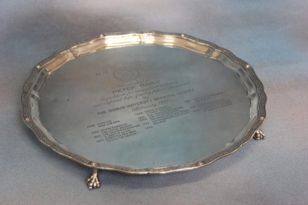 A George V Irish Silver Tray.