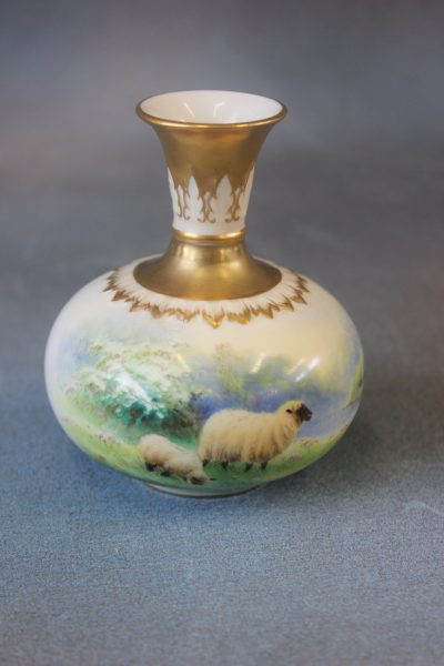 Royal Worcester Squat Vase, Royal Worcester Squat Vase,
