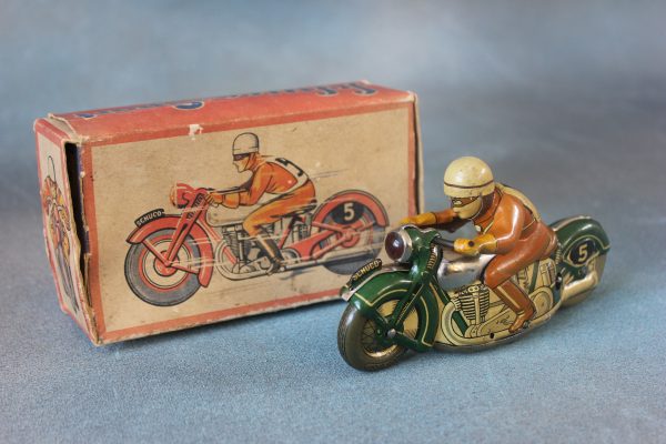 A Shuco Toy Motorcycle. A Shuco Toy Motorcycle.