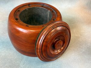 A WW1 Mahogany Aeroplane Propeller Hub, Adapted.