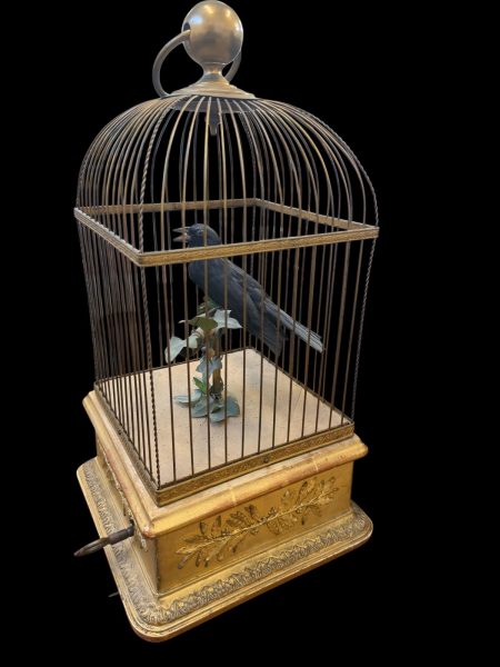 A Bird In A Cage Music Box.