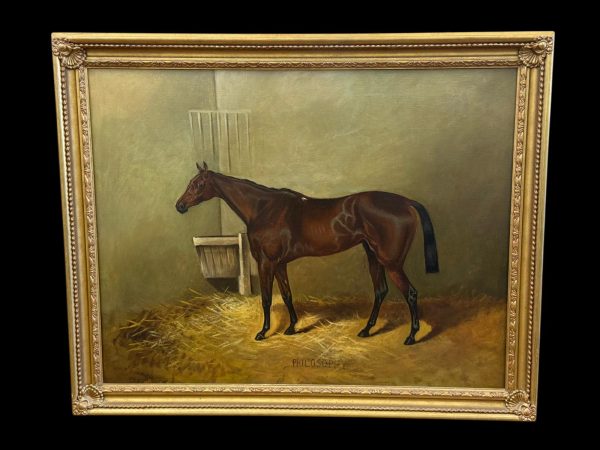 J.C. Tunnard – Portrait of Racehorse.