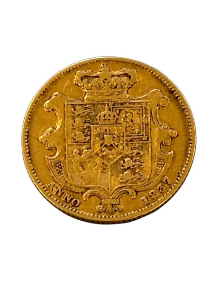 A William IV Sovereign.
